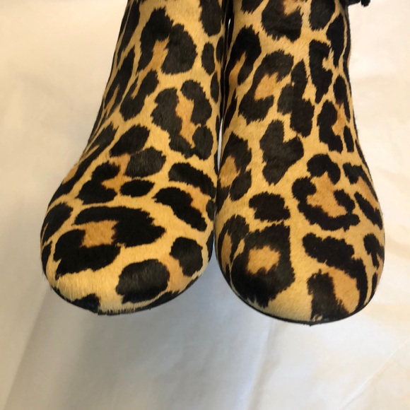 Kate Spade “Holly” Genuine Calf Hair Block Heel Booties, Size 6. Retail $358. - Picture 9 of 16